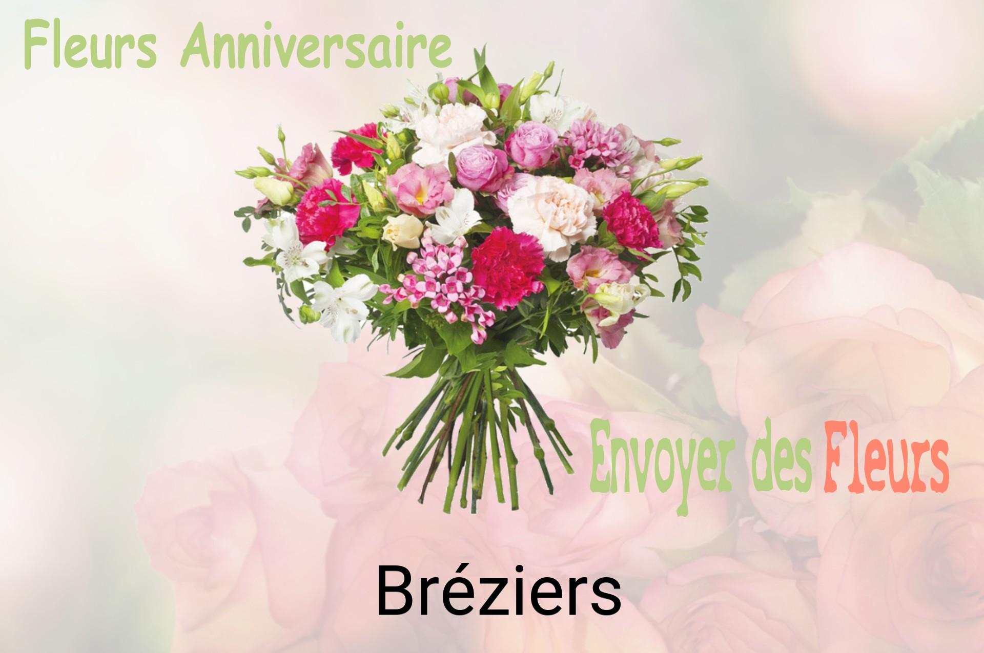 Bouquet de fleurs d’anniversaire livré à Bréziers