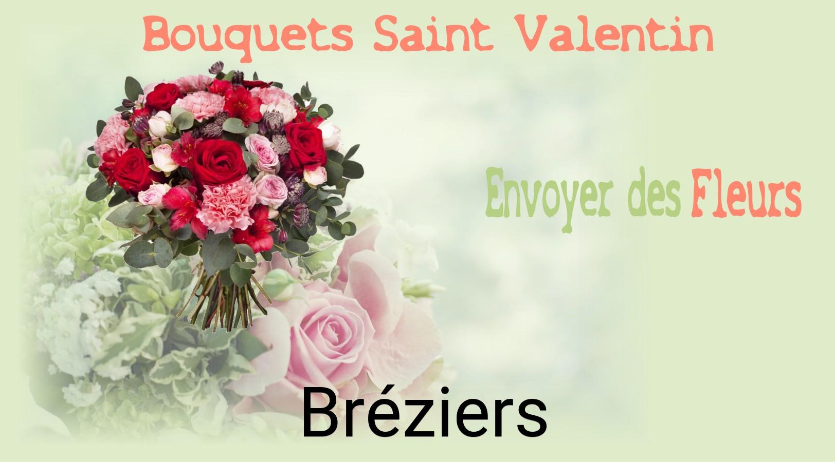 Roses de Saint-Valentin livrées à Bréziers
